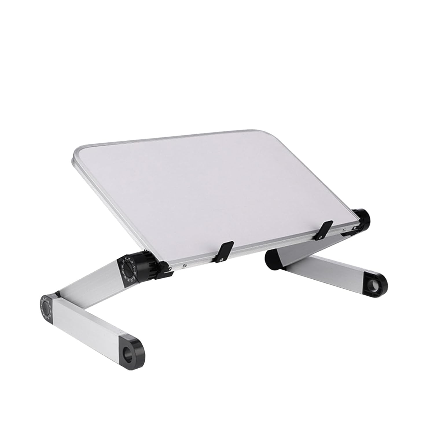 Gadpiparty Adjustable Laptop Desk Stand Aluminum Computer Accessory Stand for Air Ventilated Ergonomic Tabletop Riser Edges