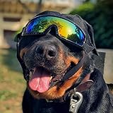 Se puede decir fácilmente que tiene la medición de la correa más larga, especialmente cuando está completamente estirada, lo que la hace más ventajosa al ajustar las gafas sobre la cabeza de su perro.
