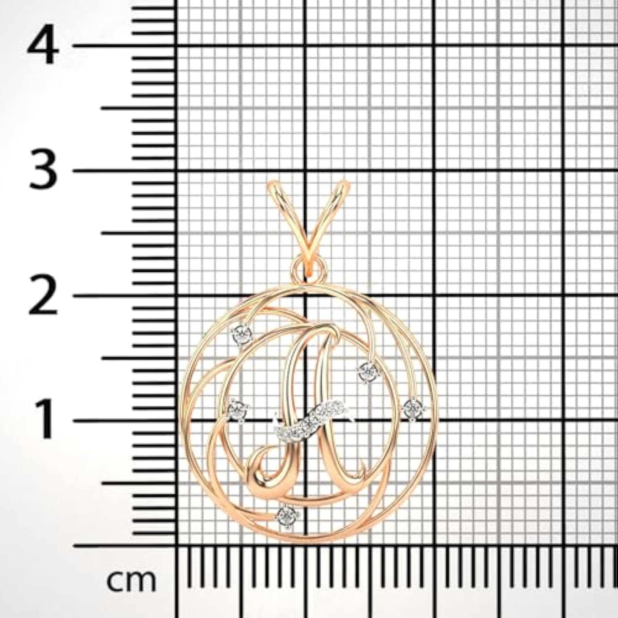 Women's Sterling Silver & Lab Grown Diamond Pendant, Stylish & Elegant