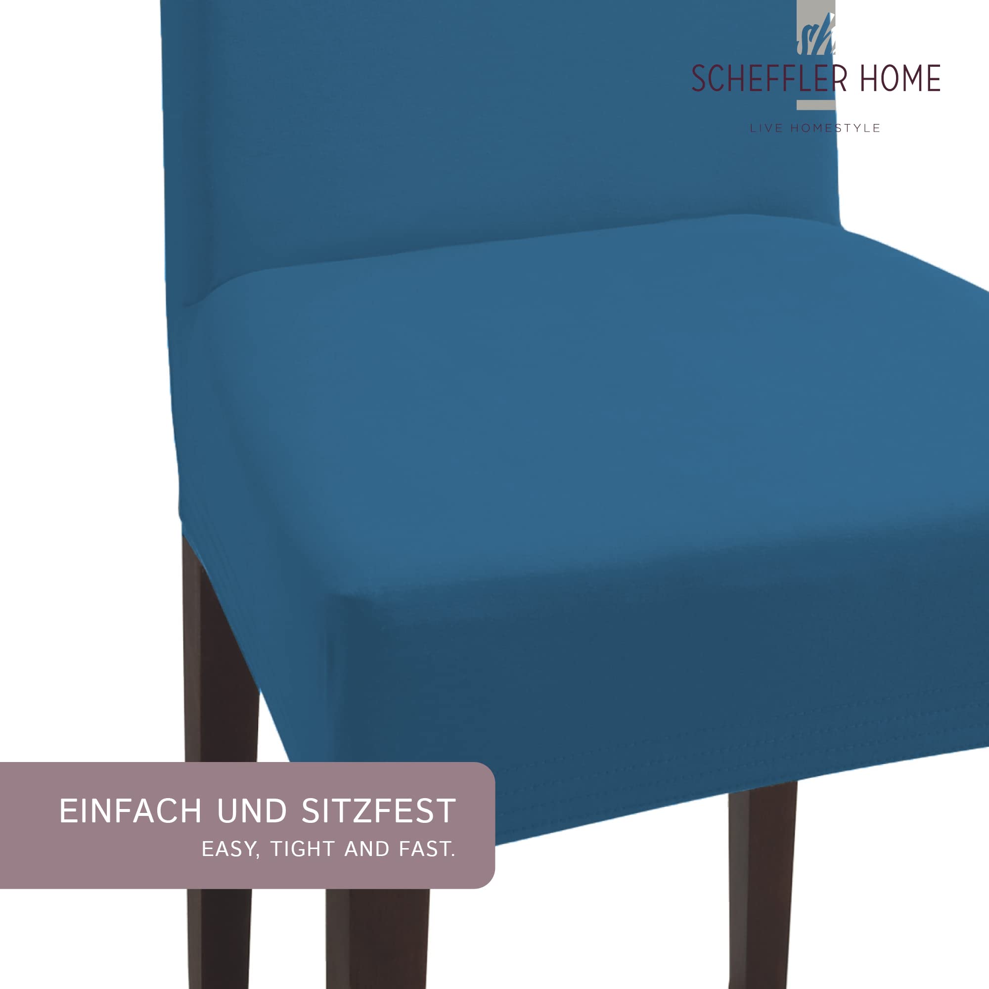 Housse de chaise élastique en molleton épais, prot... - Grandado Housse de chaise élastique en molleton épais, prot... - Grandado