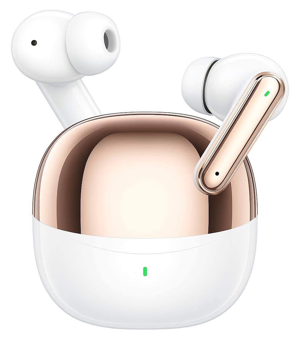 145 Truly Wireless in Ear Earbuds with 48 Hrs Playtime, Bluetooth v5.4, AI-ENC Mic, 40ms Low Latency Gaming, 3D Surround Sound, Type-C Fast Charging, Touch Controls, IPX5 WaterProof TWS. (WHITE)