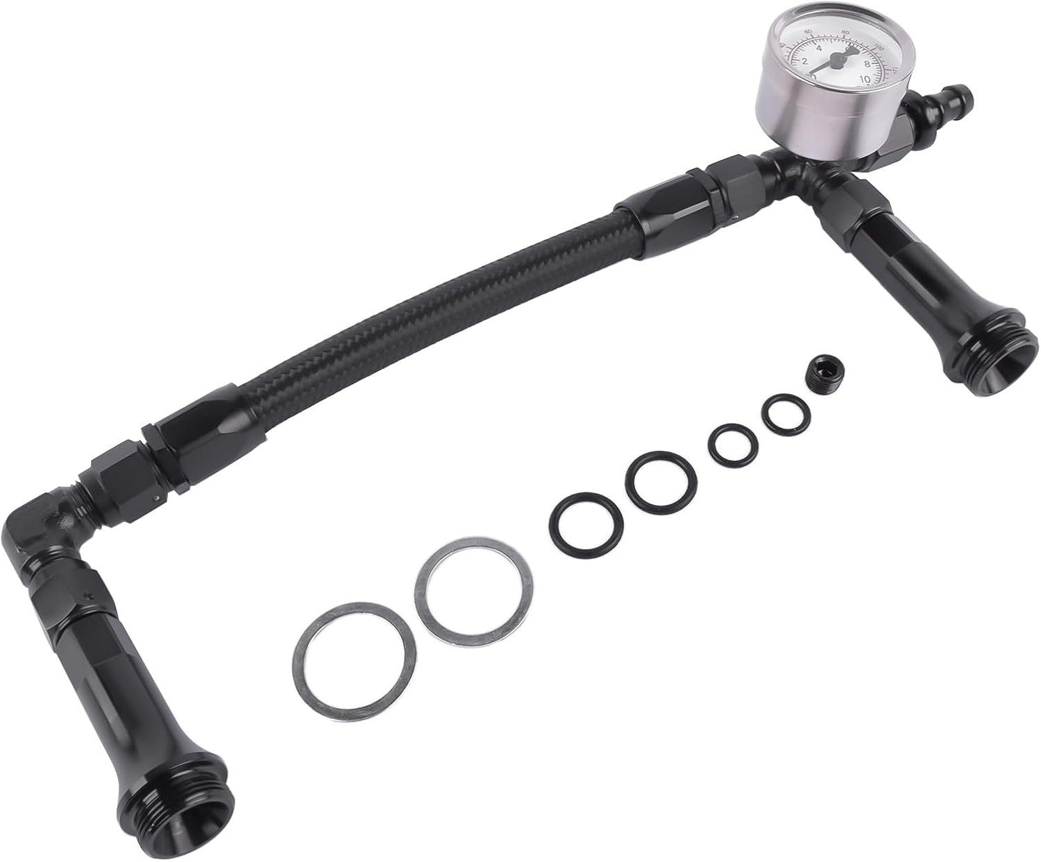 Carburetor Dual Inlet Line Kit Replacement for Holley Dominator 4150 Series 7/8"-20 thread