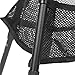 BESPORTBLE Portable Folding Aluminum Alloy Camping Table Mesh Storage Lightweight Design for Outdoor Activities Bbqs and Picnics Easy to Use Weather-Resistant