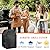 Aoretic Grill Cover 32 inch Gas BBQ-Cover, Fit Most 2 Burner Grill Waterproof Small Barbeque Cover with Straps & Adjustable Drawstring for Weber,Nexgrill,Char-Broil, Monument,Dyna-Glo,Kenmore