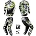 O'Neal Kids/Youth Element Attack Hi-Viz motocross MX off-road dirt bike Jersey Pants combo riding gear set (Pants 8/10 (24) / Jersey Kids Medium)