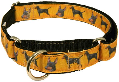 Country Brook Petz - Manchester Terrier Ribbon Martingale
