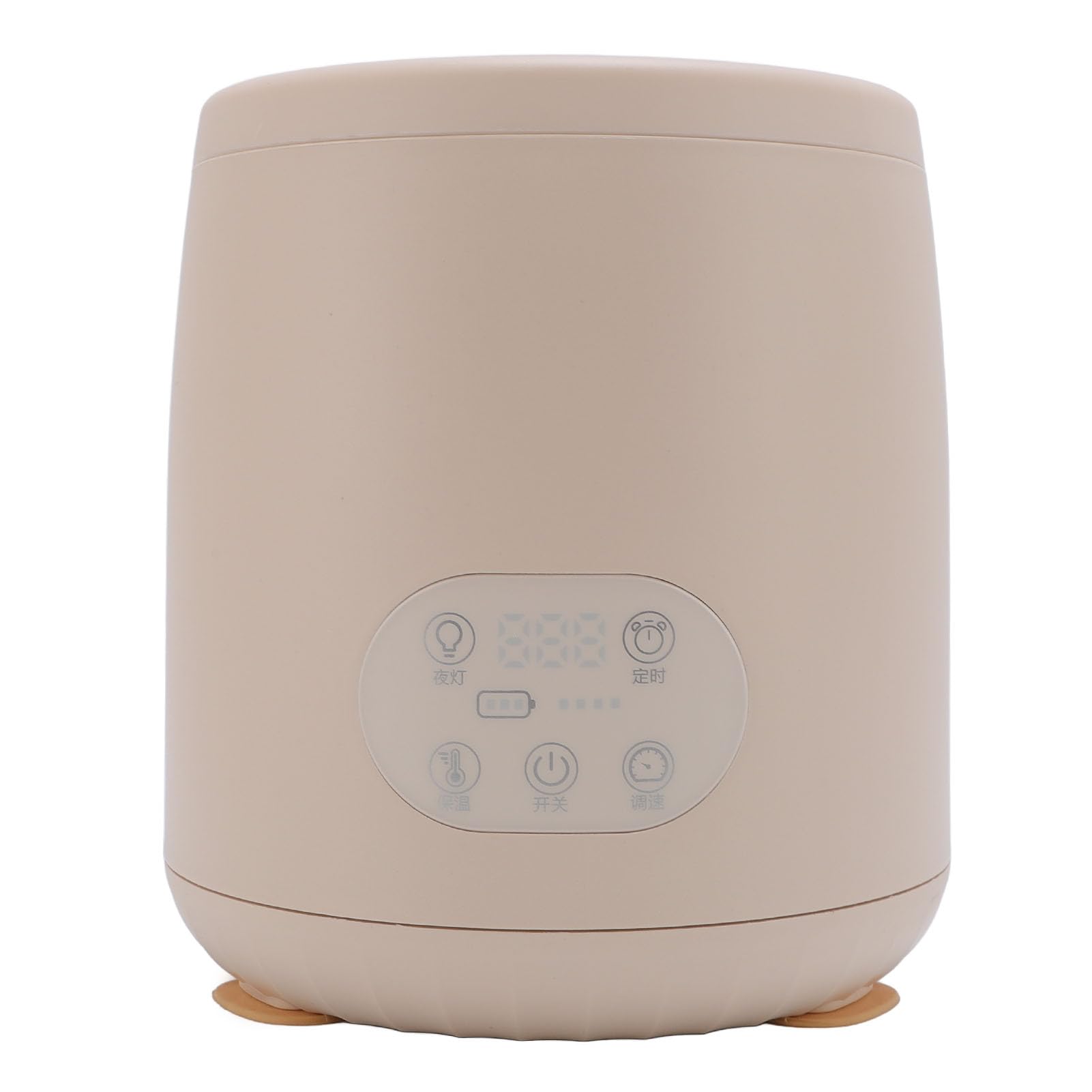 Coctelera de biberones de Leche para bebé, 4 velocidades, 5 temporizadores, agitador automático, Temperatura Constante, Calentador con luz Nocturna