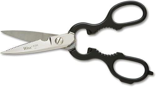 Crescent Wiss - Tijeras de cocina de 8 pulgadas color rojo