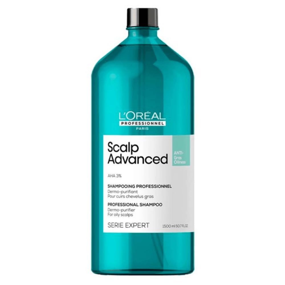 Loreal Serie Expert Scalp Advanced Anti-Oiliness Dermo Purifier Shampoo 1500ml