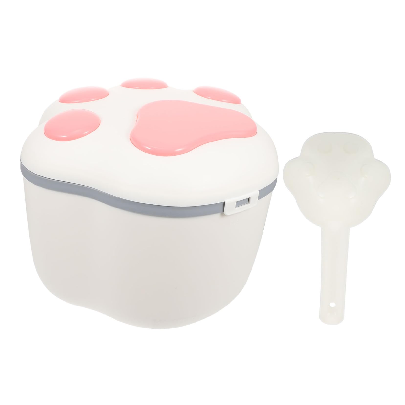 balacoo Pet-friendly Storage Large Capacity Grain Barrel Design Airtight Pet Food Bucket for Cats Dogs