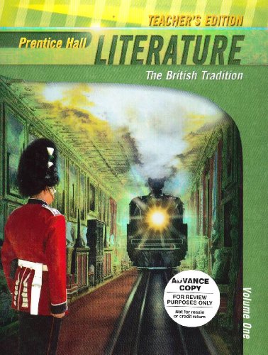 Literature: The British Tradition, Teachers Edition