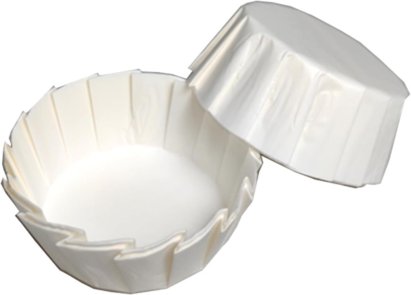 50pcs 8 Inch Disposable Parchment Paper Basques Cake Paper Cake Pan Liner Oilproof Wrap Paper for Cheesecake, Basques, Cupcake, Oven, Air Fryer image 3
