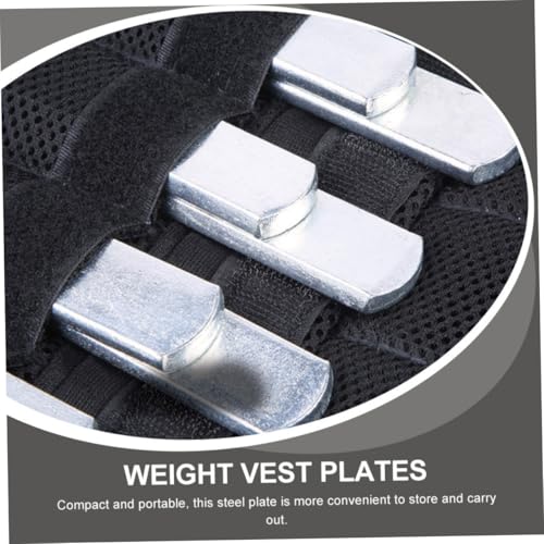 Plaques acier gilet musculation haut de gamme