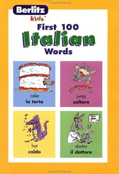 Paperback First 100 Italian words Book