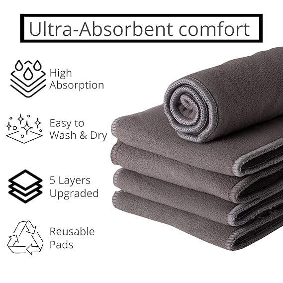 Kritiu Reusable Diaper Inserts Pads - Image 2 thumbnail