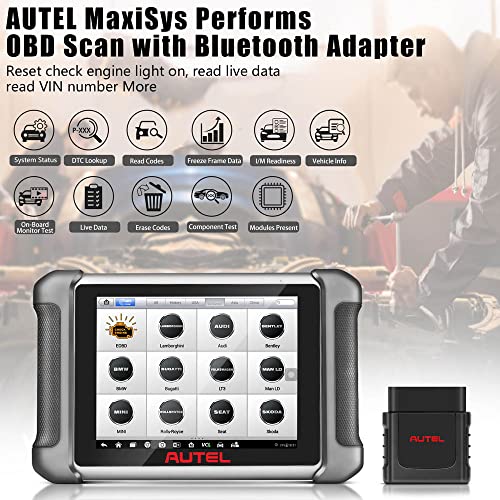 Autel MaxiVCI Mini Bluetooth, Vehicle Communication Wireless Interface, Diagnostic Connector Compati