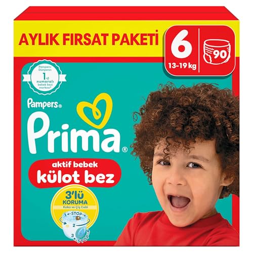 Prima Külot Bebek Bezi 6 Beden 90 Adet
