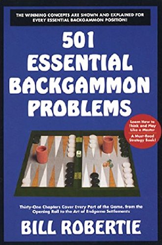 501 Essential Backgammon Problems #TOP1