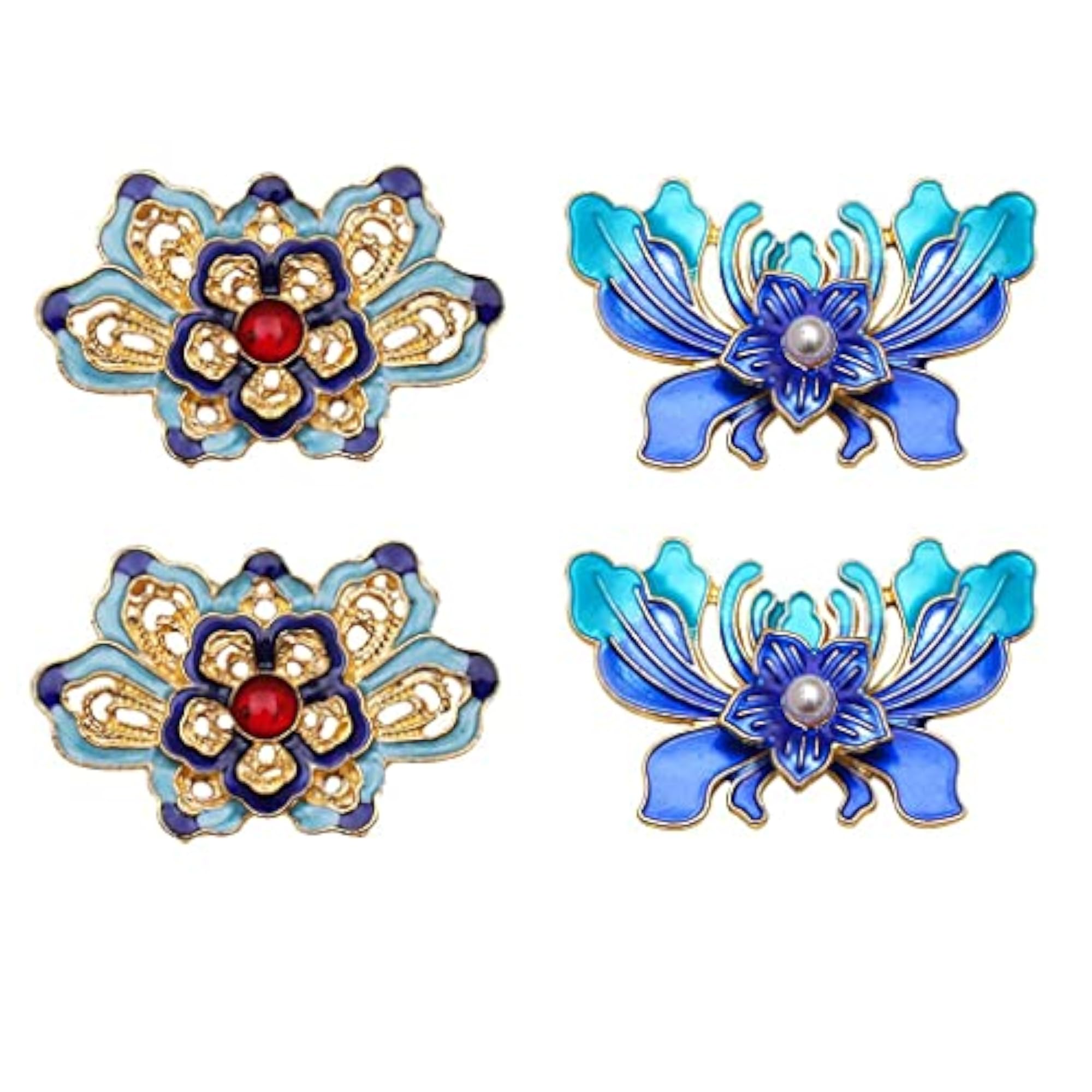 Antiquity Flower Charm Connector Jewelry Findings