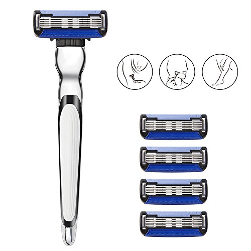 Beard Hair Straightener Brush Comb (white)