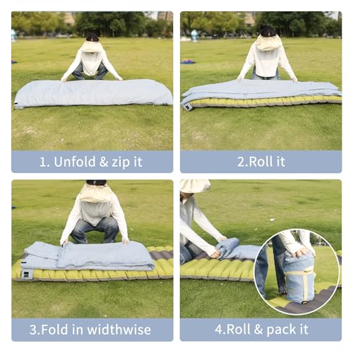 NewDoar Ultralight 1.5lbs Bolsa de Dormir 50-70°F para Clima Cálido miniatura 7
