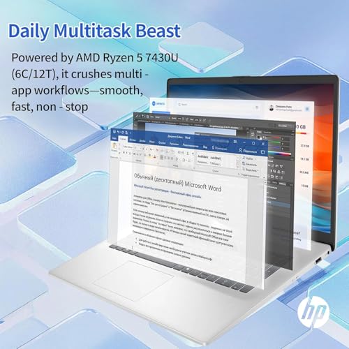 Laptop HP de 17.3 pulgadas con Ryzen 5 y 32GB RAM miniatura 5