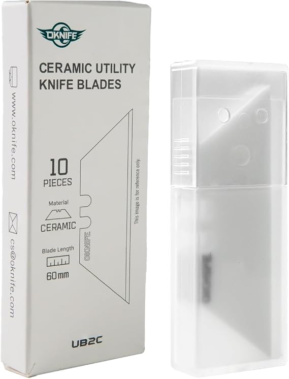 OKNIFE Bundle U1 Ultra Ti and 10pcs Ceramic Blades