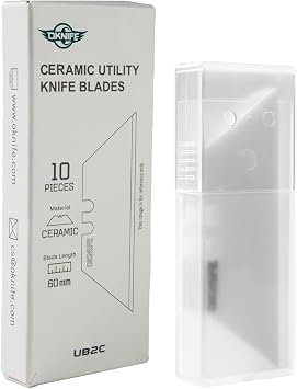 OKNIFE Bundle U1 Ultra Ti and 10pcs Ceramic Blades