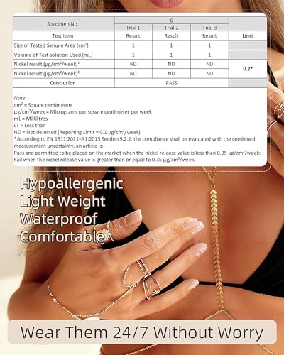 Gold Body Chain Jewelry for Women Fashion: Belly Waist Chain Bra Waterproof for Stomach Belt Hip Chest Beach Bikini Plus Size Hypoallergenic Surgical Stainless Steel 18K Gold - Fishbone