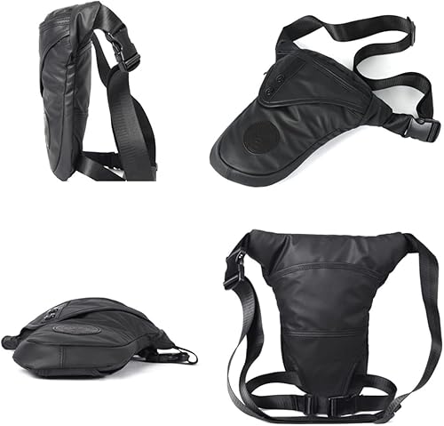 Miniatura 5 de Bolsa táctica militar impermeable para la pierna, para motocicleta, bicicleta, multifuncional, para el muslo, senderismo, viajes, pesca, cintura