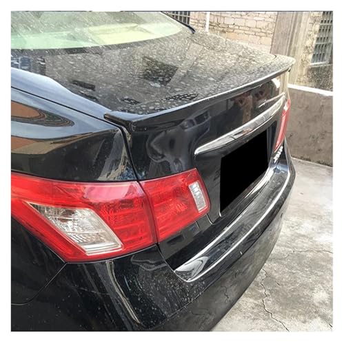 Becquet de coffre arrière de voiture finition noir brillant haut de gamme