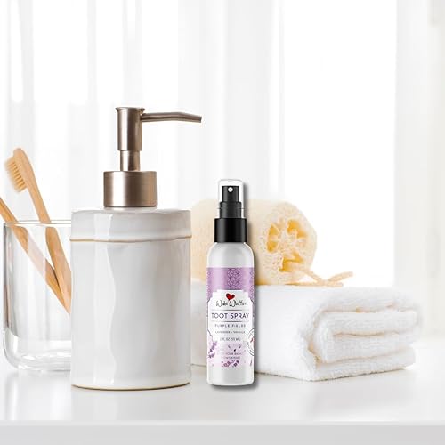 Miniatura 5 de Wabi Whiffs Sprays Toot para habitaciones y baños (campos morados)