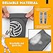 Shappy 2 Pcs 2 Pcs Volleyball Arm Sleeves Forearm Sleeves Volleyball Arm Pads for Boys Girls Teen Youth Wrist Guard (Gray,Small)