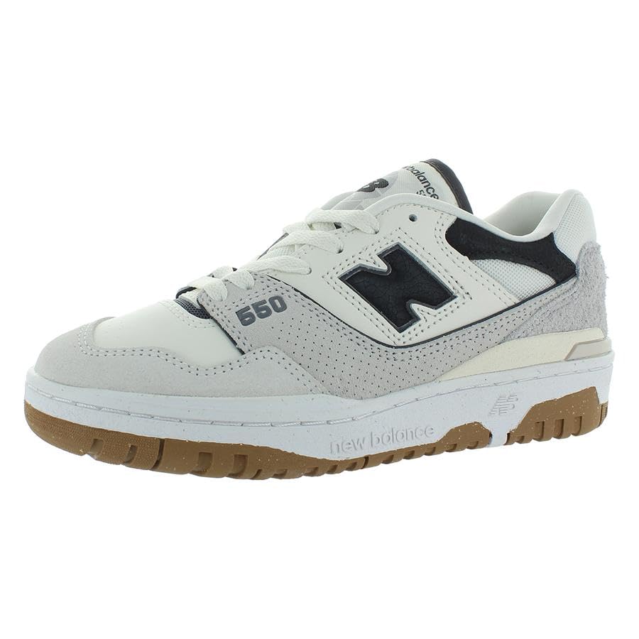Image of New Balance 550 Womens Shoes Size 10, Color: White /Grey