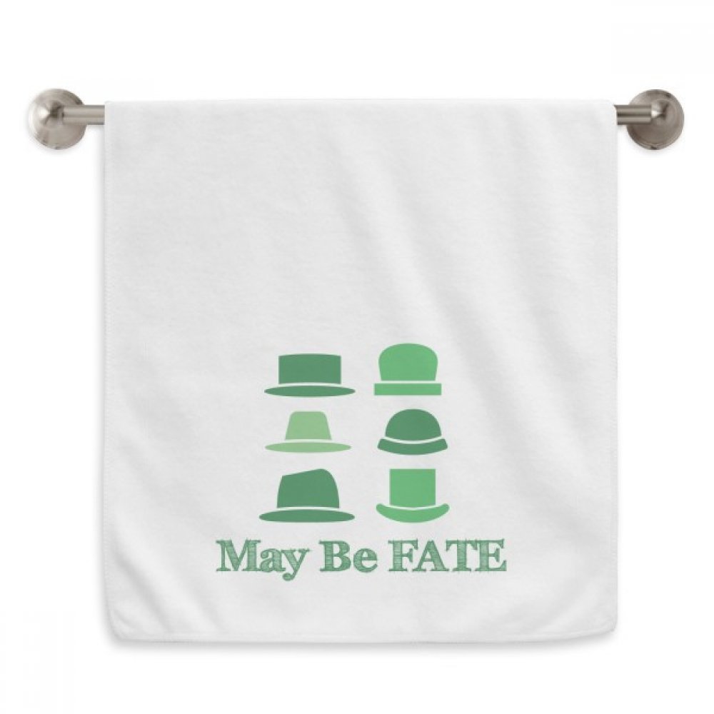 Serviettes Chapeau Vert Chinois Moelleuses de 13X29 Pouces