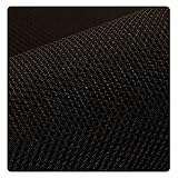 Yinian Handgemachte DIY Material 3D Mesh Stoff DREI Level Sandwich Spacer Stoff Elastisches Mesh Tuch Dicke Handwerk Material Atmungsaktives Mesh Hohl Kleidung Futter Kleid(Color:#100)
