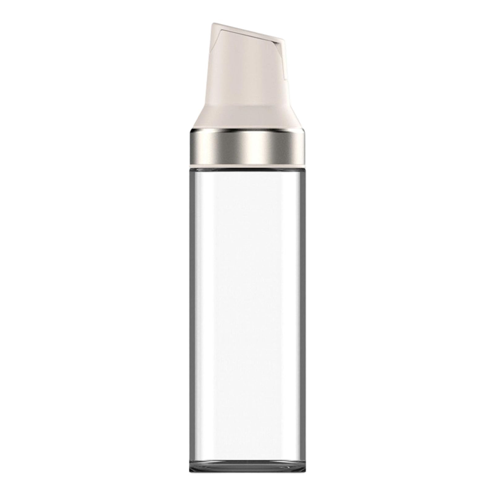 PURPLELILY Current Glass Bottle with Effortless Pour Spout Designed for Kitchen Use Spill Safe Pouring Jar