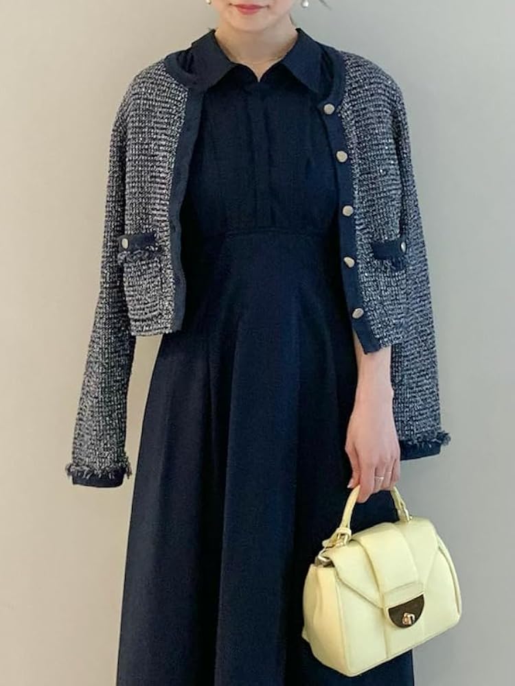 フレイアイディー 2wayネックフレアシャツワンピース FRAY I.D フレイ アイディー FRAY I.D 2wayネックフレアシャツワンピース