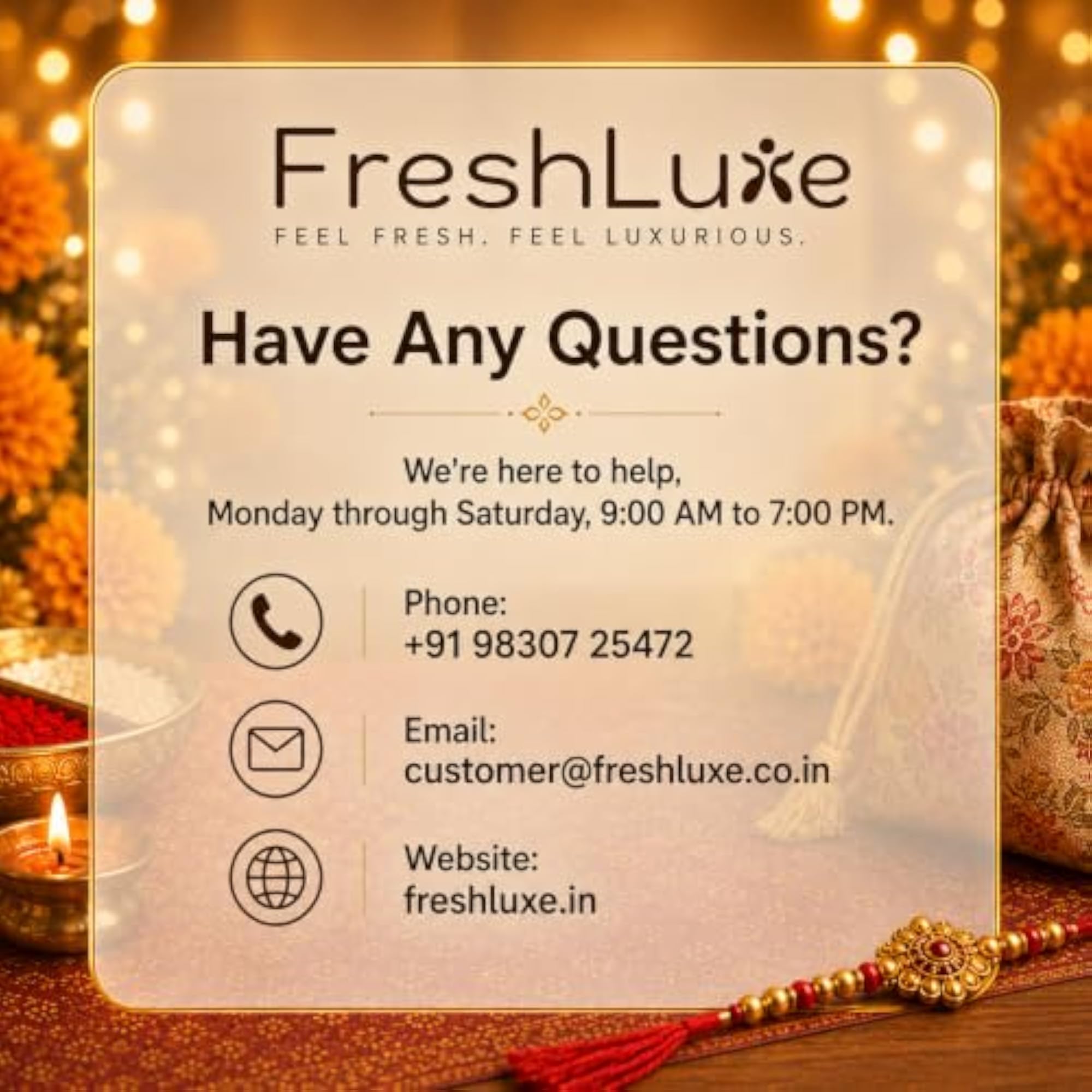 Gift for Brother Rakhi Hamper with Grooming Essentials