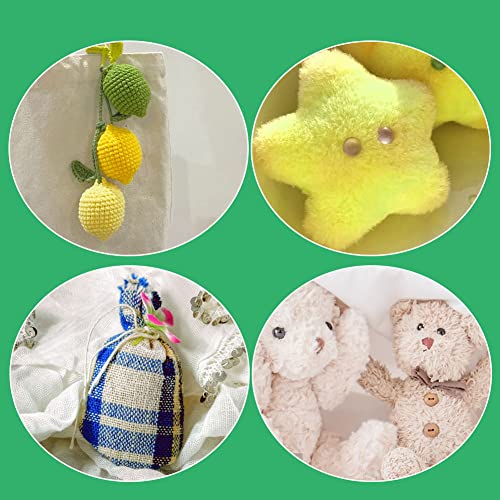Ftyiwu 100g/3.5oz Stuffing Fiber Fill, Polyester Fiber, Stuffing Pillow, Stuffed for Stuffed Animals, Crafts Crochet, Premium Fiberfill for Filling Crafts DIY - Thumbnail 7