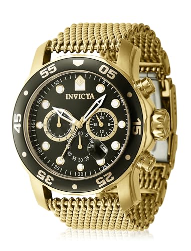 Invicta Pro Diver montre homme quartz en acier inoxydable 48mm pour grand poignet