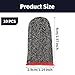 ENPOINT 10 Pack Black Finger Sleeve for Gaming, Thumb Covers, Dedales Gamer Profesionales Thumb Sleeves Mobile Gaming Call of Duty Mobile PUBG Mobile Games Finger Covers, Mobile Gaming Accessories