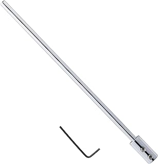 Artiwell Extension Rod for Bathroom Pop-Up Vertical/Horizontal Rods, 6 Inch Pop Up Drain Extension Rod for Bathroom Sink Drain Assembly,Chrome Plated