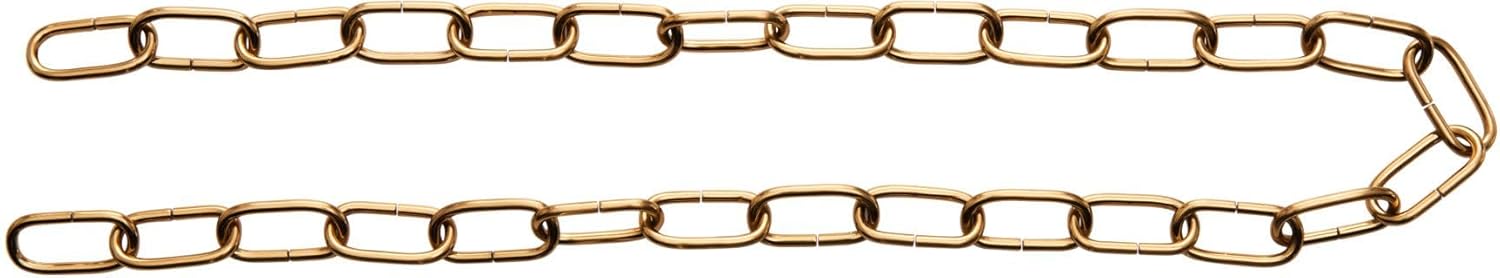 Accessory - 36 Inch Standard Gauge Chain-Brushed Natural Brass Finish