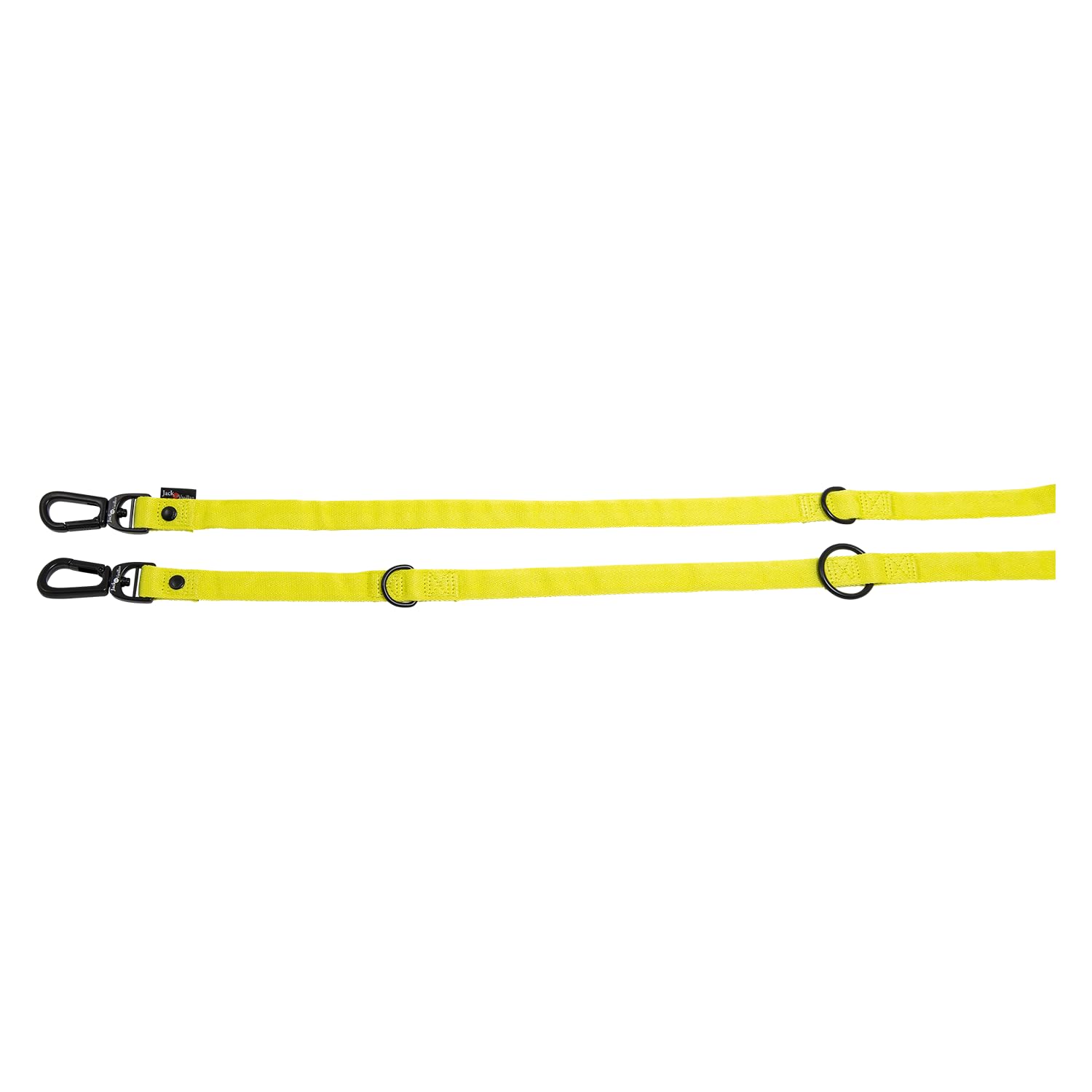 JACK AND VANILLA, Training Lead for Dogs Comfort Tube, Nylon, Yellow, Size 20 mm x 200 cm
