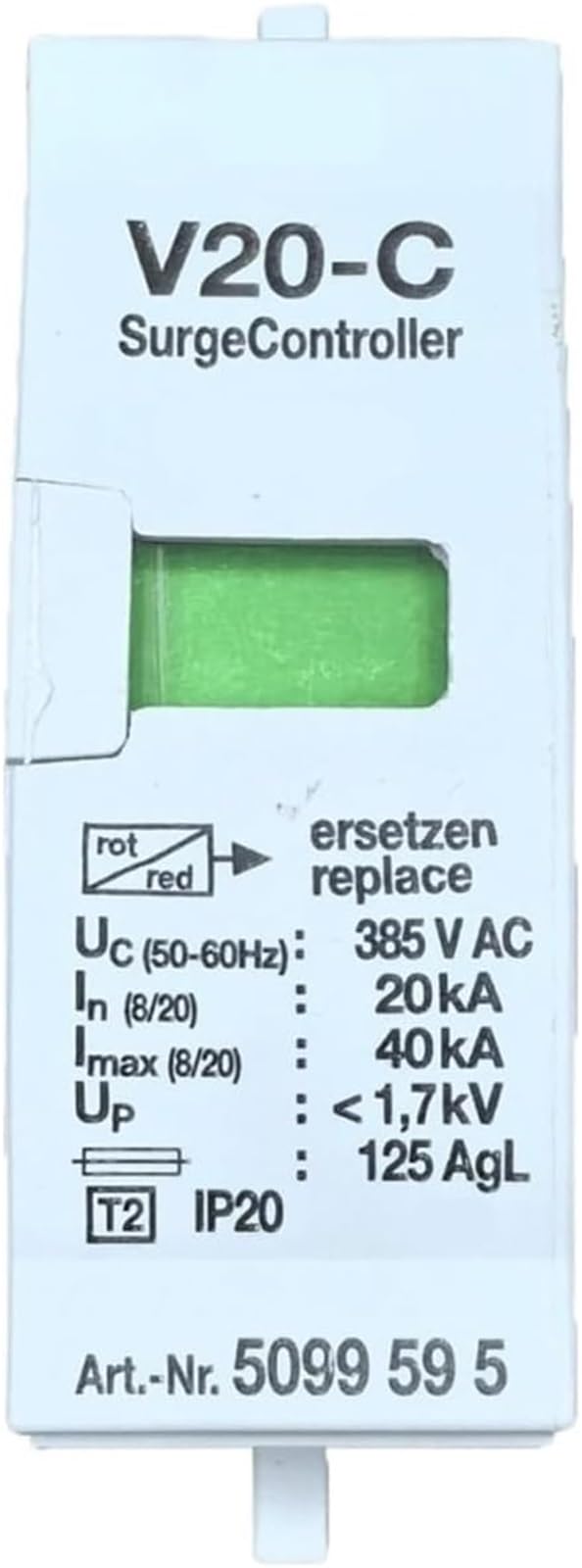 Parafoudre unipolaire Type 2 protection surtension 385V - 2