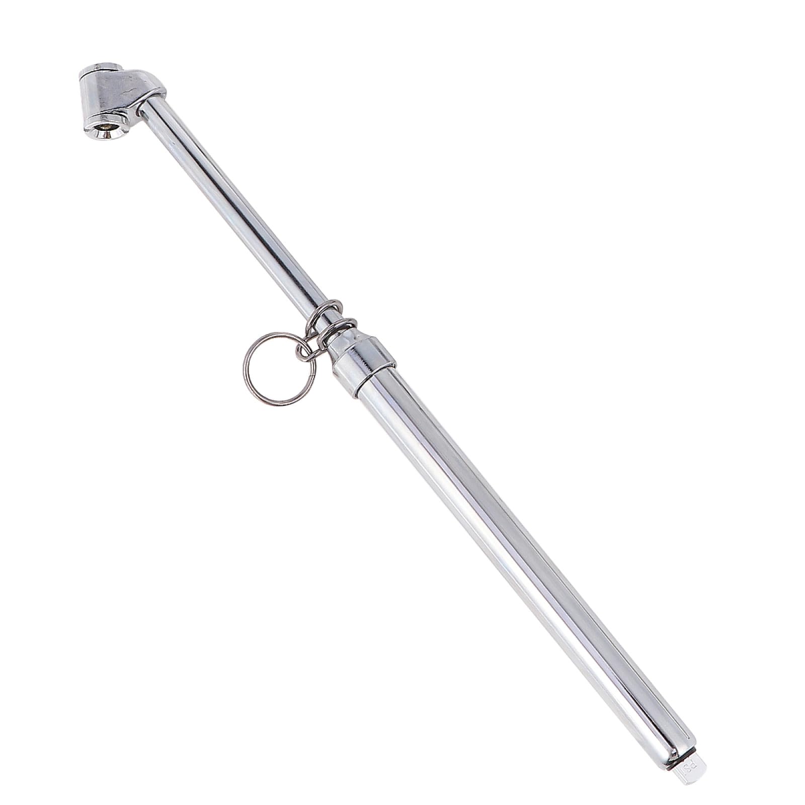 Manometro Pressione Gomme a Matita, Struttura Interamente in Metallo, Lettura Precisa, Tascabile, 5 Pezzi per Bici e Viaggio