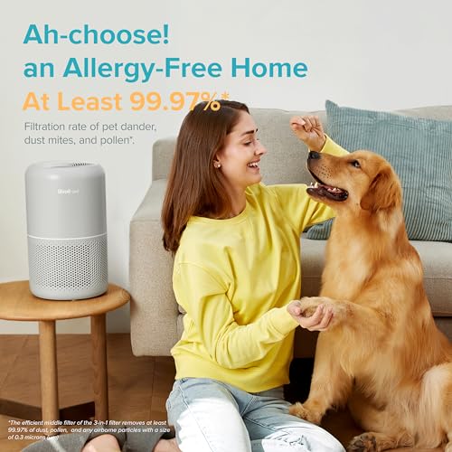 Levoit CORE P350 Air Purifiers For Pets In Home Large Room And Bedroom, Efficient Activated Carbon Filter thumb #3