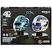 4D Build, Mercedes-AMG F1 Helmet Set 3D Puzzle Model Kit with Stands, Russell & Antonelli, Adult Puzzles, Easter Gift, 182 Pieces, 3D Puzzles, Gift Ideas for Ages 12 & Up