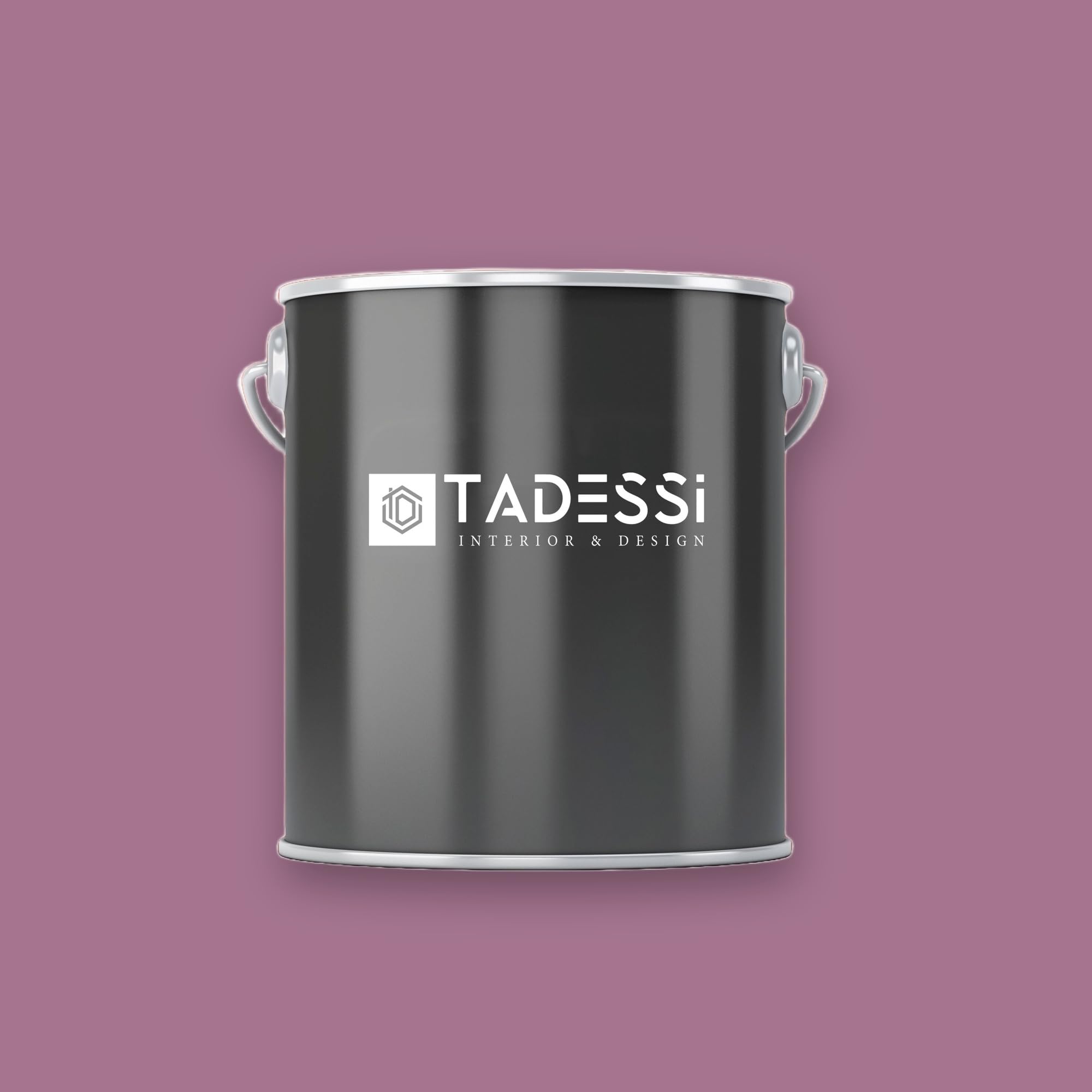 Peinture murale mate lavable pour l'intérieur Violet Violet Violet Sans odeur ni solvant Bidon de 2,5 l